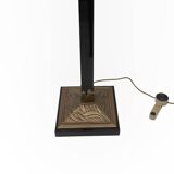 Gianfranco Frattini Art Deco Style Italian Floor Lamp by Relco Milano, 1970