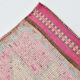 3x11 pale pink vintage runner rug 104x328cm