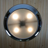 UFO chrome pendant by Josef Hurka for Napako, 1930