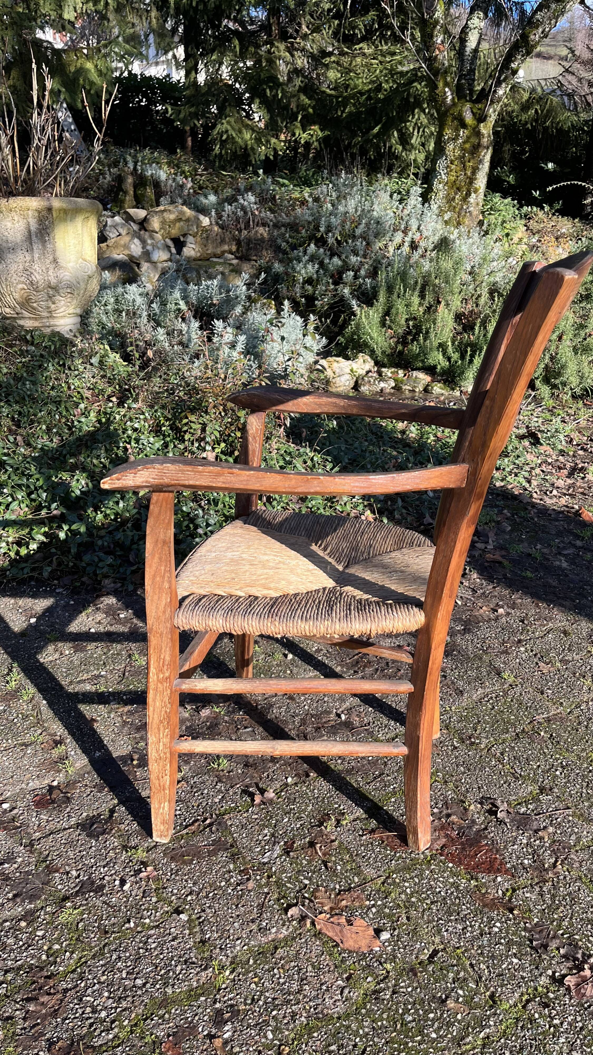 Fauteuil campagnard ancien