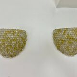 Paire d’appliques murales vintage – Années 70