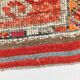 3x12 Soft Red Vintage Runner Rug, Turkish Hallway Runner, 94x358 Cm