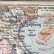 Old school map Vidal-Lablache 36, 1914, T14 – French Indochina