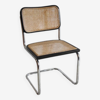 Chaise design Bauhaus inspirée du modèle cesca B32 de M. Breuer - fin XXéme
