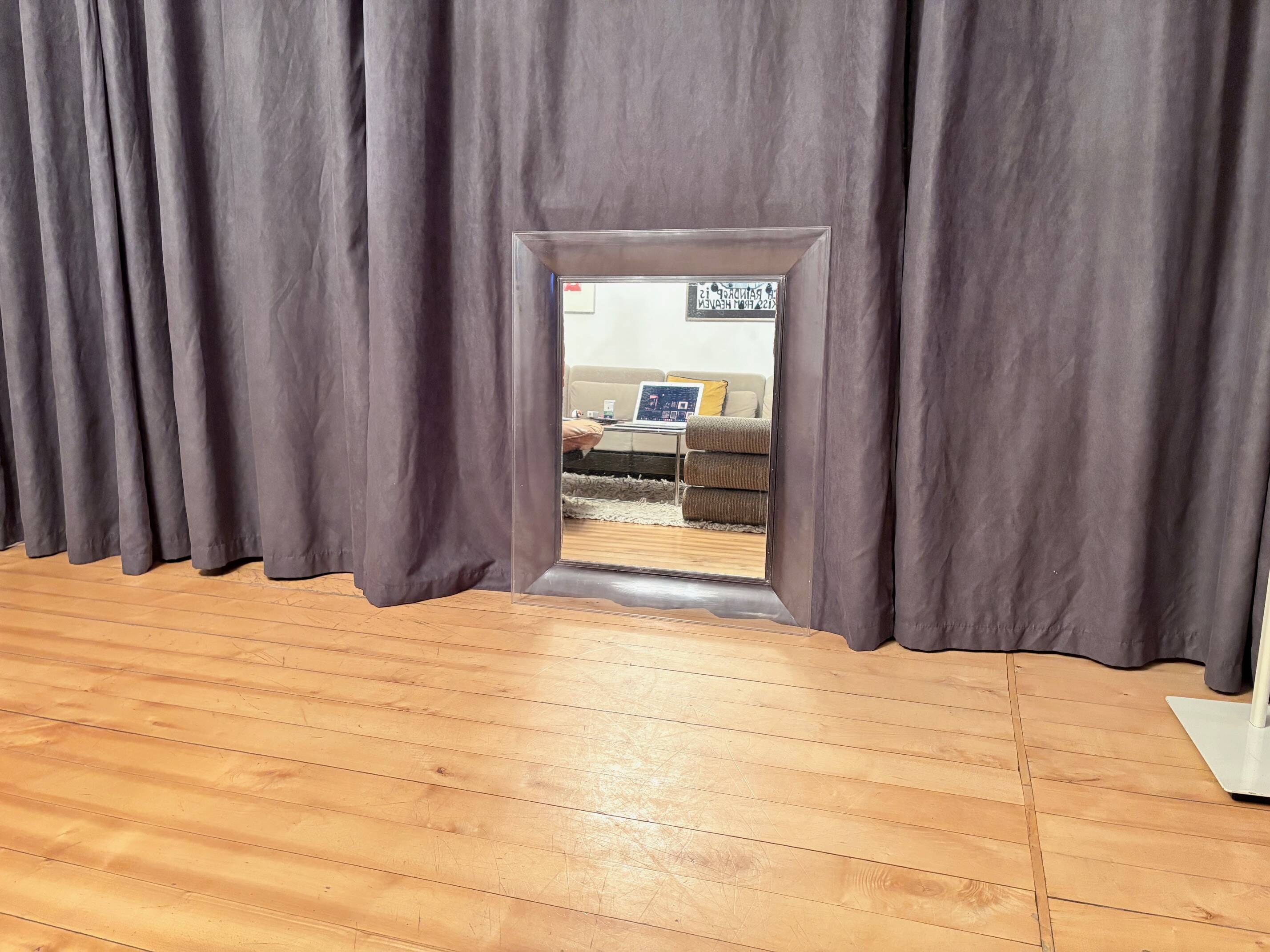 Francois Ghost mirror designed by Philippe Starck, Kartell, Italy