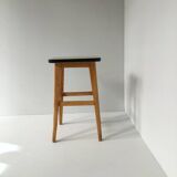 Vintage wood and formica stool