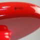 Space-Age Saucer Pendant in Red Plexiglas from Guzzini, 1960s