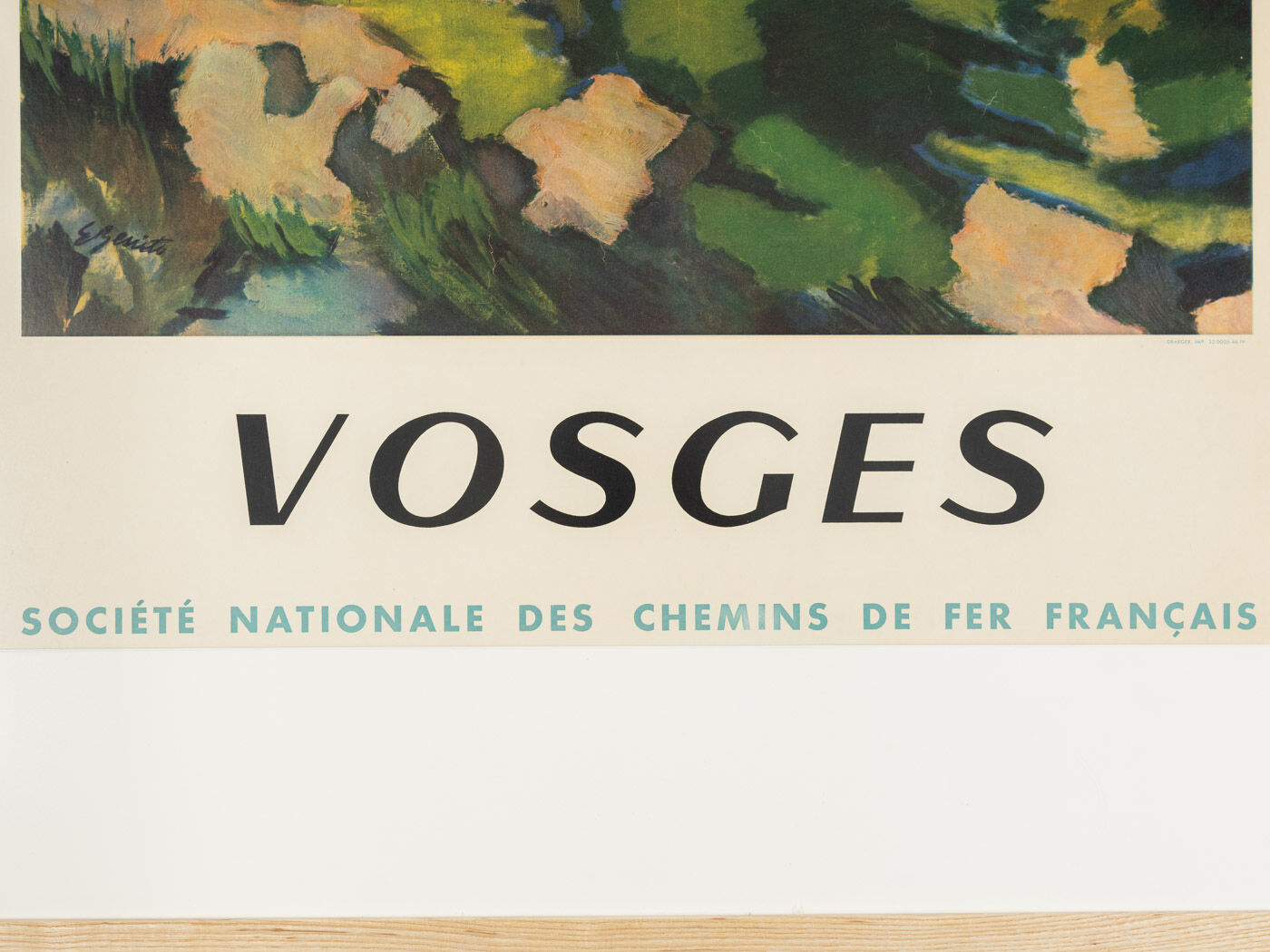 SNCF Travel Poster, Vosges, 86 x 123cm