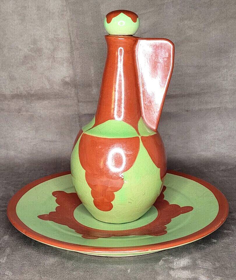 René Herbst (1891-1982) / liqueur carafe and tray