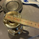 Pair of vintage silver-plated candlesticks with handles
