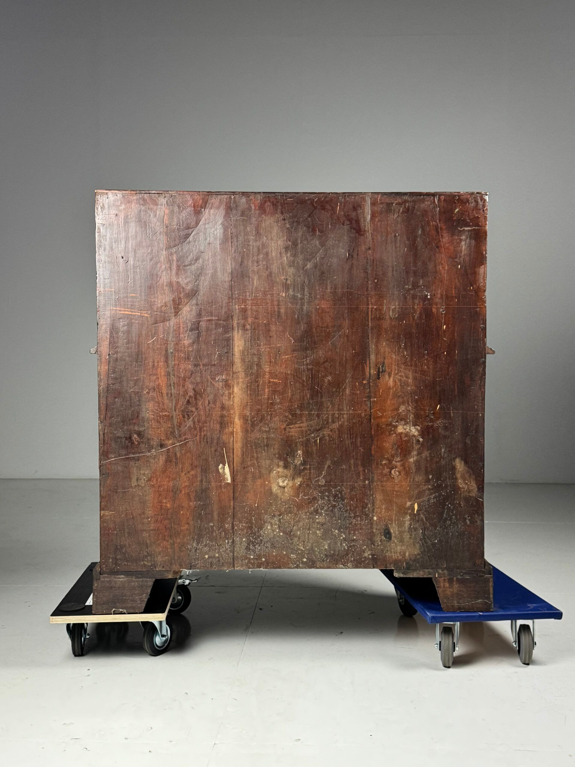 English secretary 18th century teak