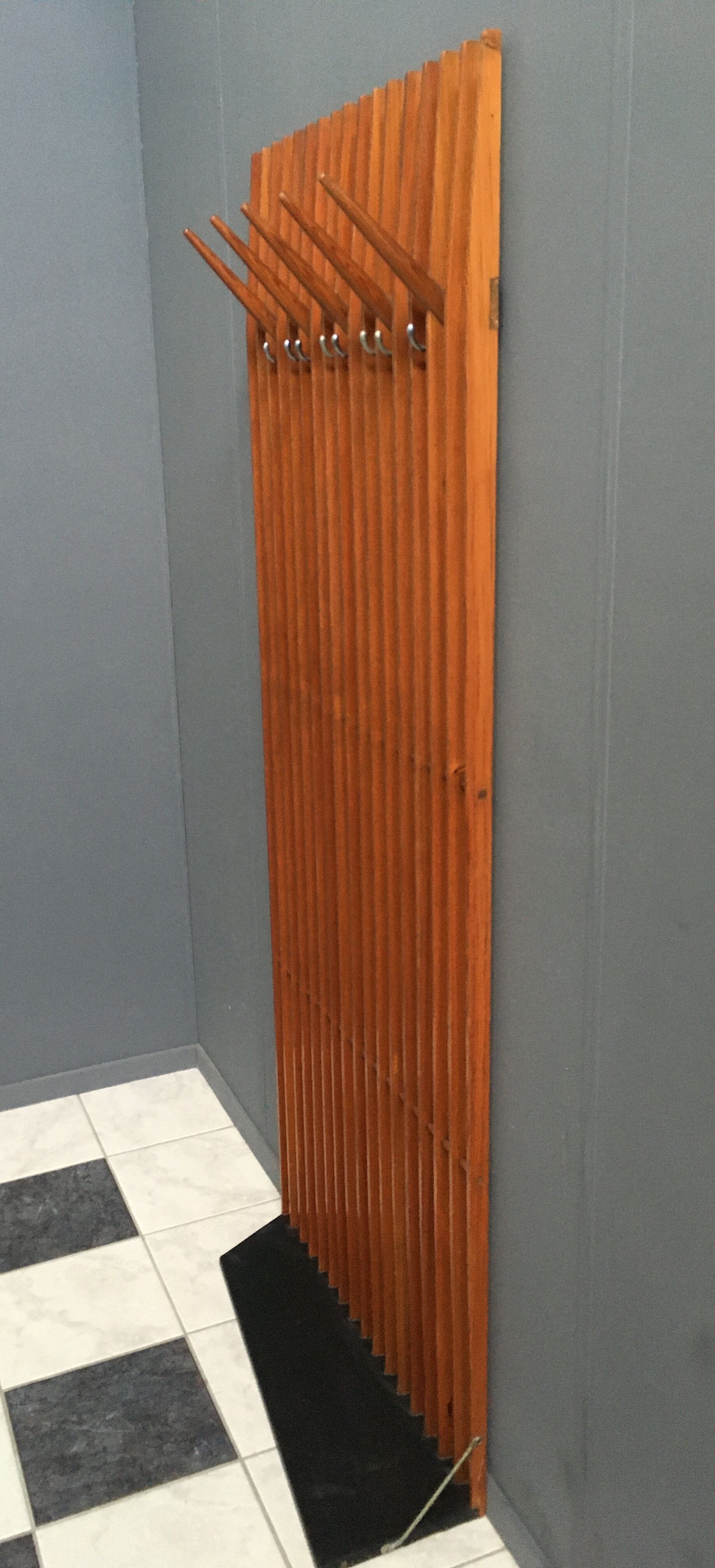 Teak coatrack 1960