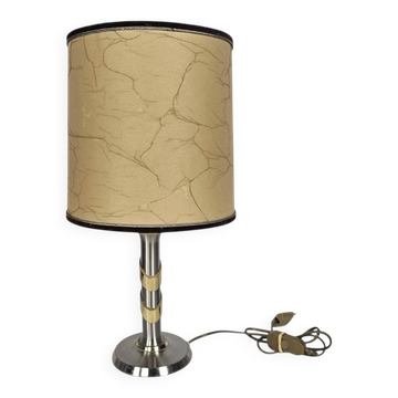 B + M Leuchten - style Hollywood Regency - RFA - laiton - acier - années 80