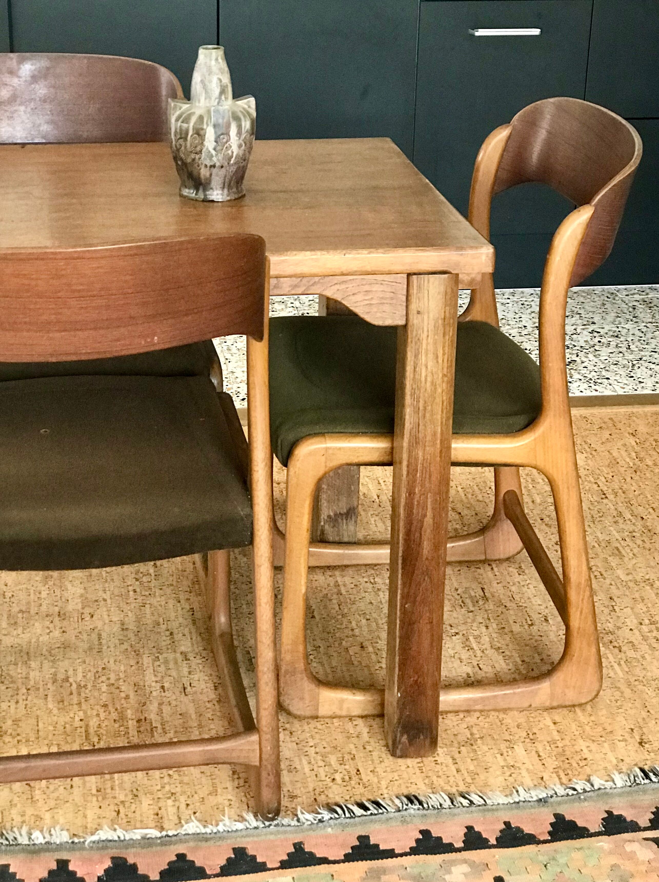 Baumann sleigh chairs