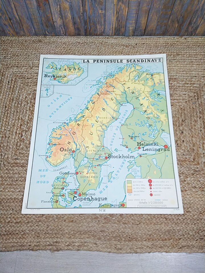 School map Editions Rossignol