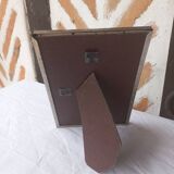 Silver metal frame