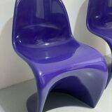 Vintage chair in purple by Verner Panton for Bayer, 1960s