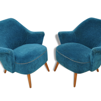 Superb pair of chairs 50 60 organic years