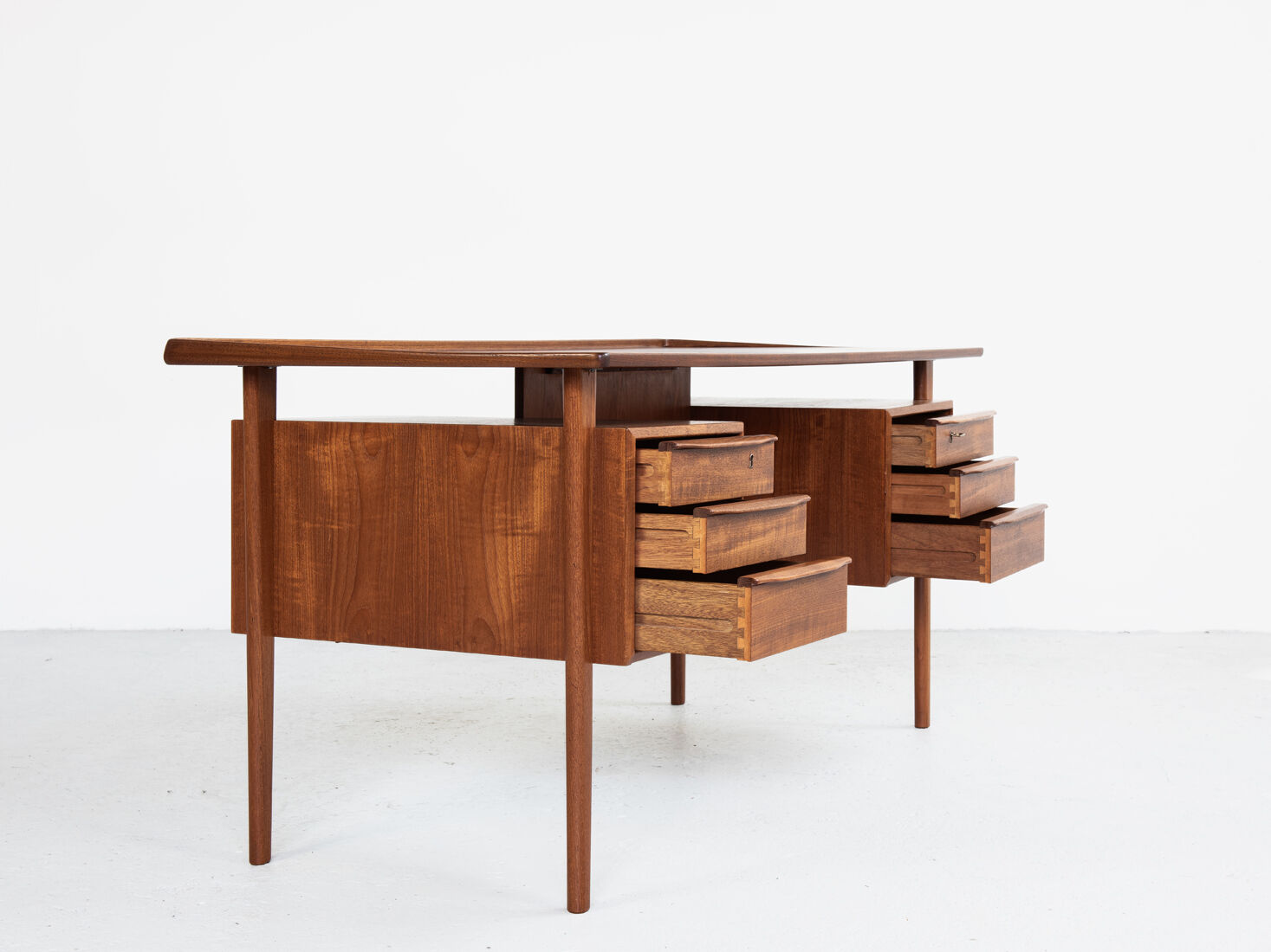 Desk in teak by Peter Løvig Nielsen