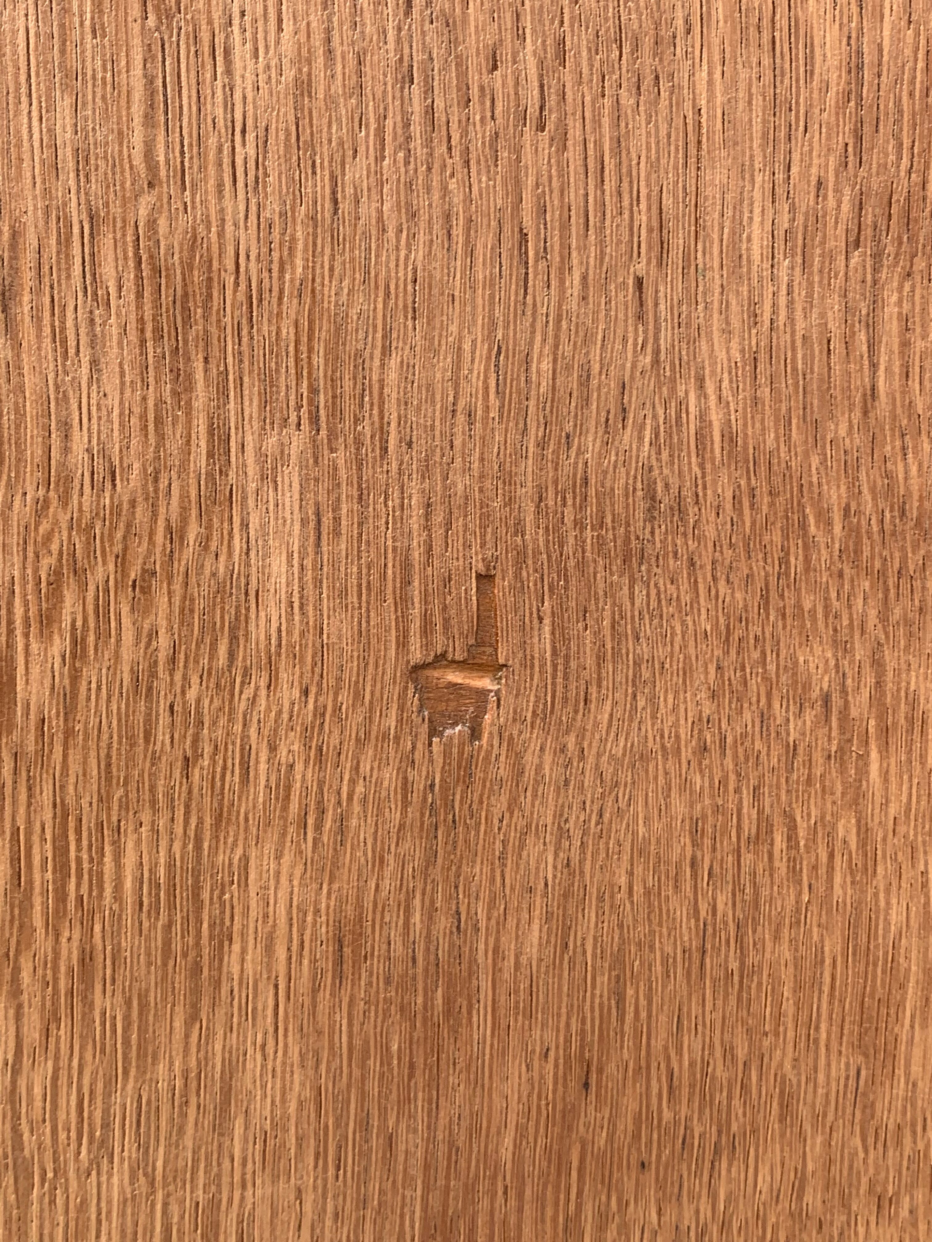 Parisian glazed wardrobe 1930 raw wood