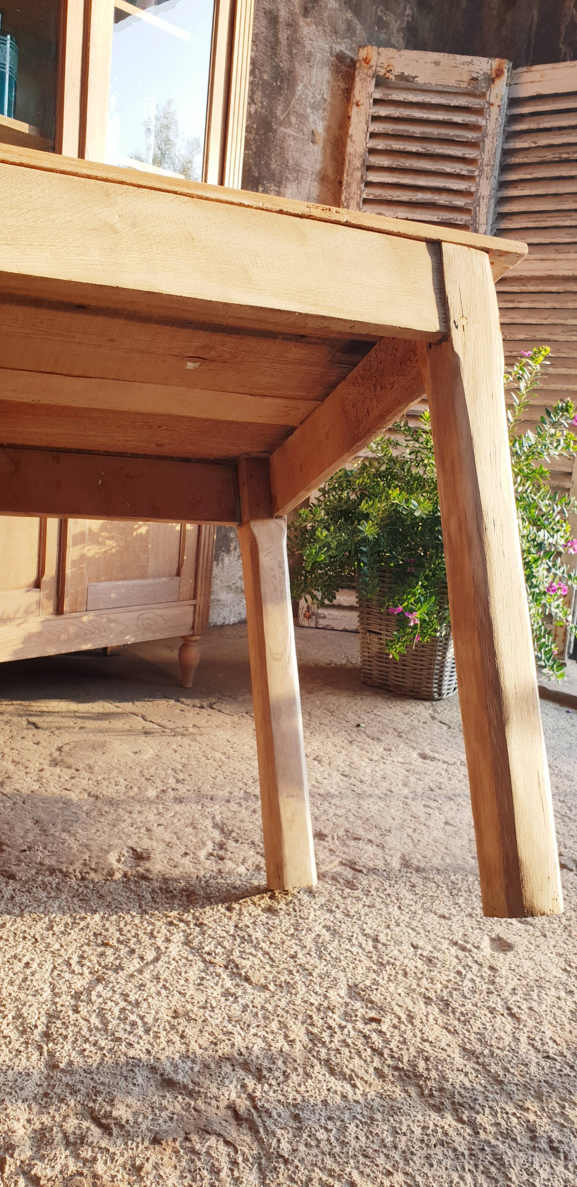 Vintage farmhouse table