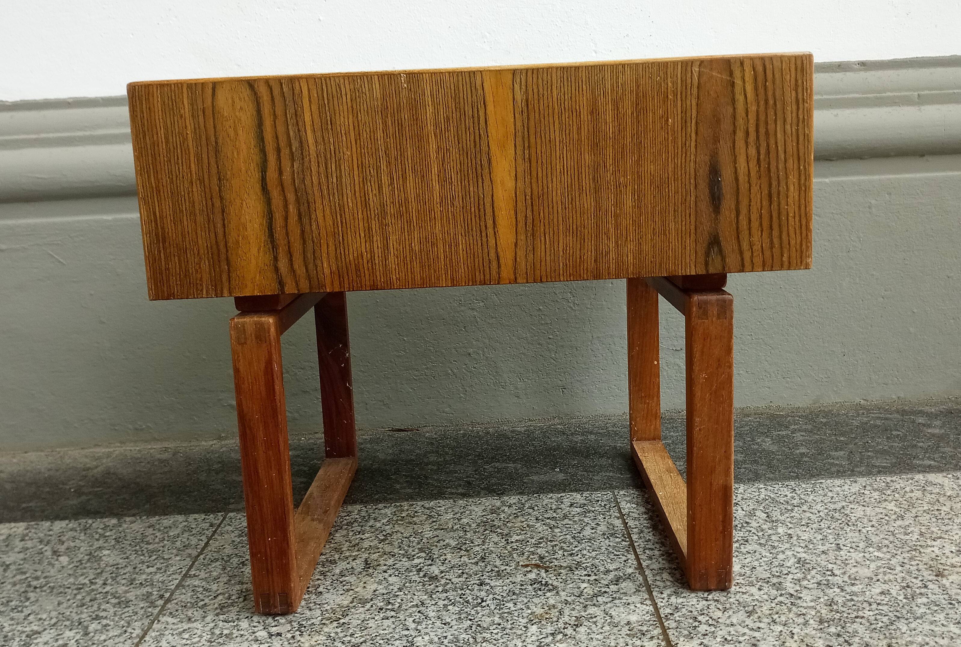 danish planter in rosewood by Kai Kristiansen