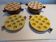 Set of 6 Vintage French escargot dishes
