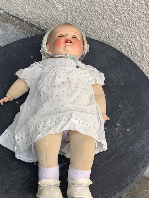 Raynal doll, baby, Marie Raphaëline circa 1952, collector