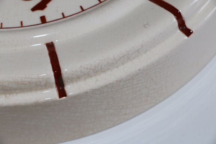 Jazz ceramic wall clock