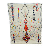 Handmade Moroccan Berber carpet 162 x 124 CM