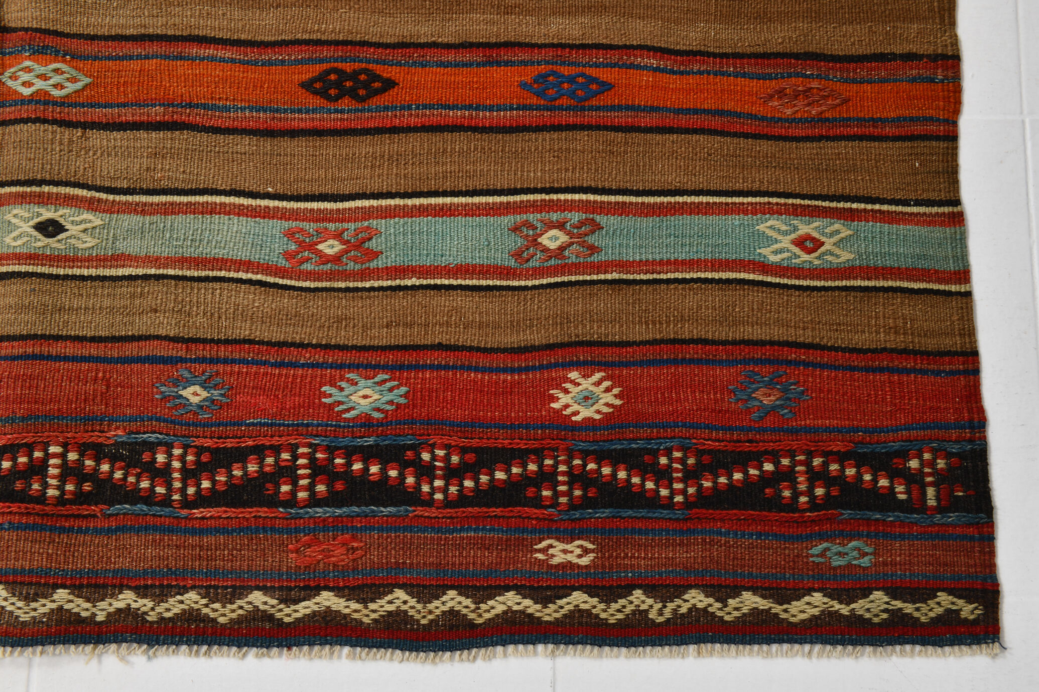 5x8 Kilim Modern Area Rug, 162x241Cm