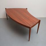 1960s coffeetable in walnut restored