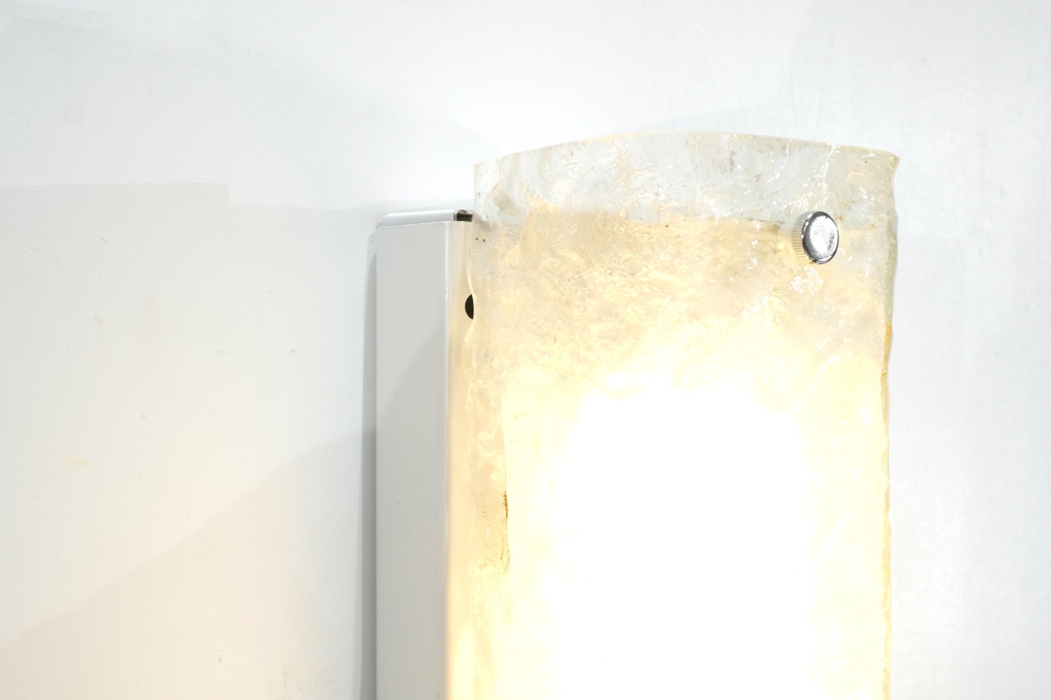 Large wall lamp in Murano glass, Italy, 1970s.