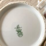 Antique tea set in Chauvigny porcelain