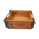 Military crate wood rope