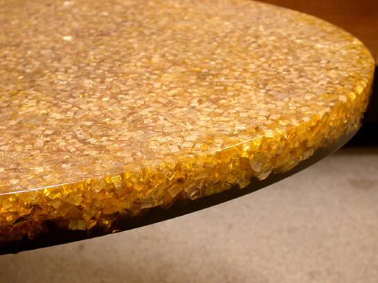Resin table, SINMA edition 1960