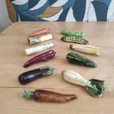 "Vallauris" type knife holders from the 60s, set of 11
