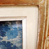 Carved wooden frame