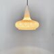 Mid century modern opaline pendant lamp by Peill and Putzler