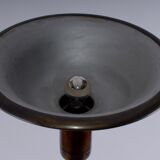 Swedish art deco floor lamp 1930s bronze patinated brass
