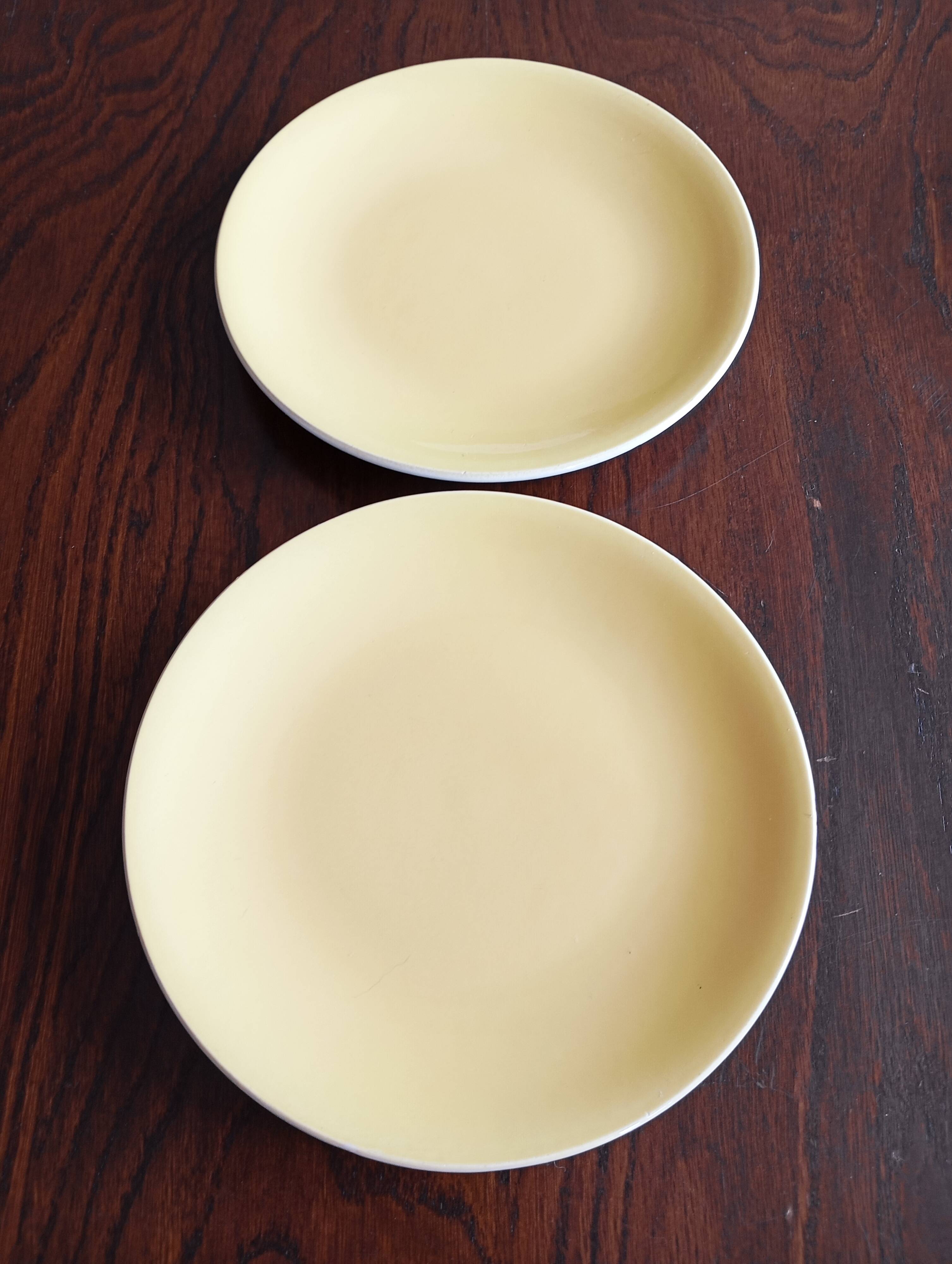 2 KG Lunéville “Météor” dessert plates