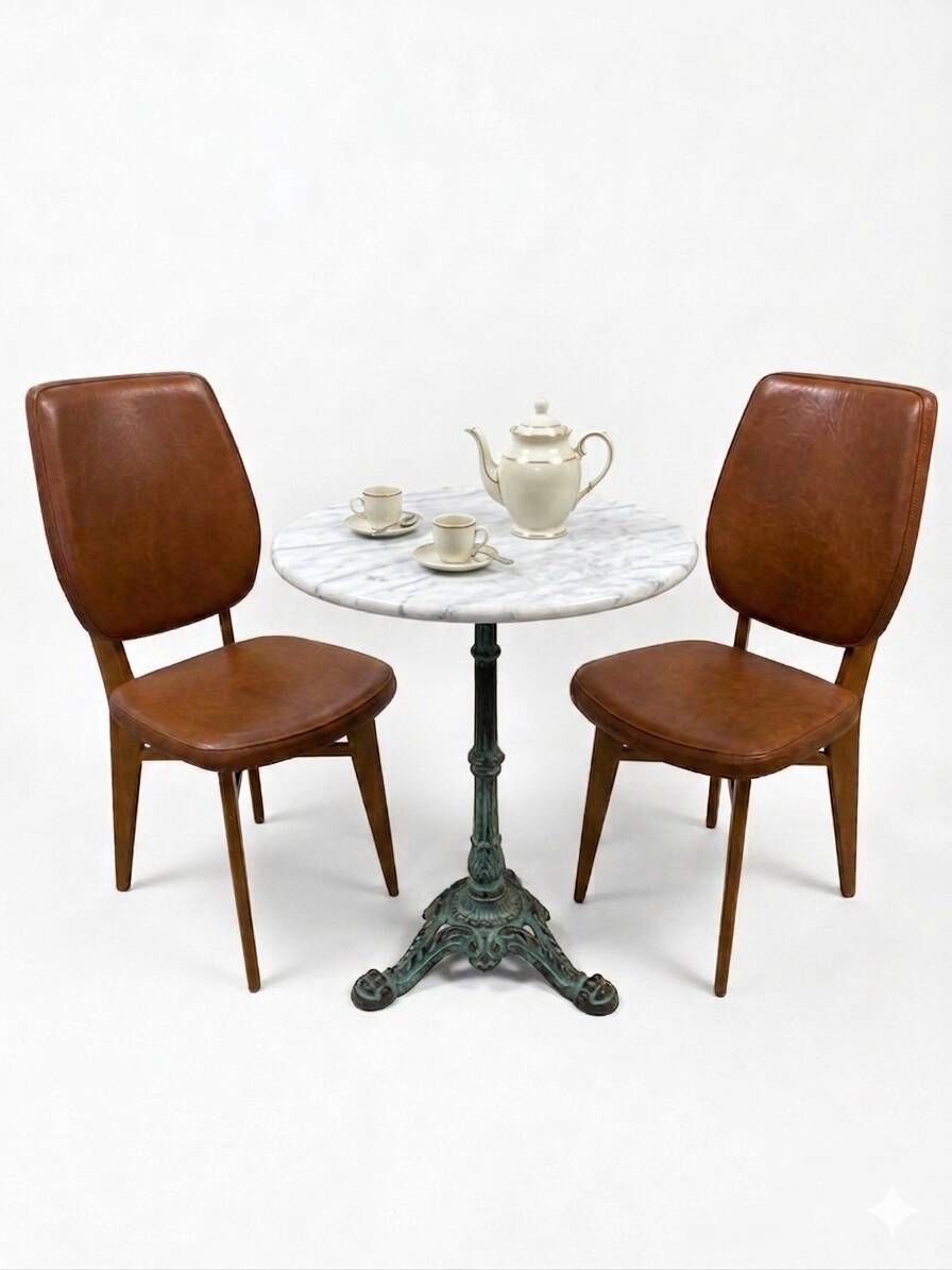Paire de chaises vintage des années 60