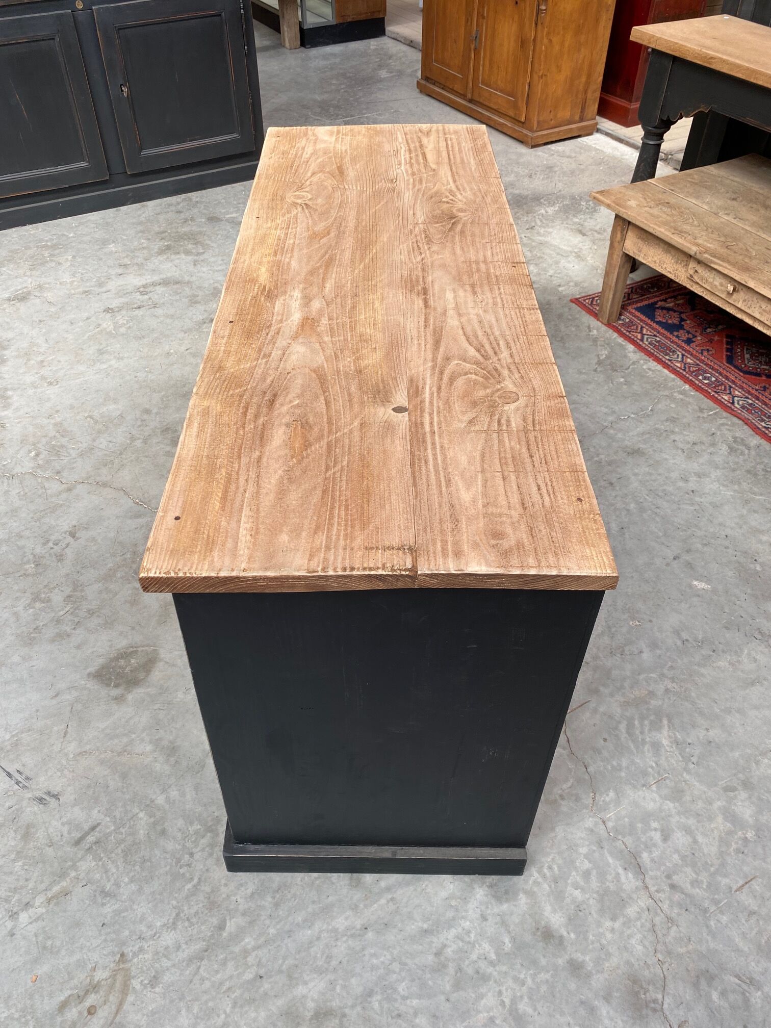 Old furniture of trade 9 drawers