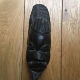 African mask sculpture