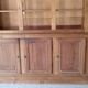 Library in solid cherry wood, Louis Philippe style.