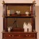 vitrine/bar d'époque Louis XVI en acajou