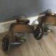 Pair of Egon Hillebrand Brass Wall Lamps – Germany, 1960s