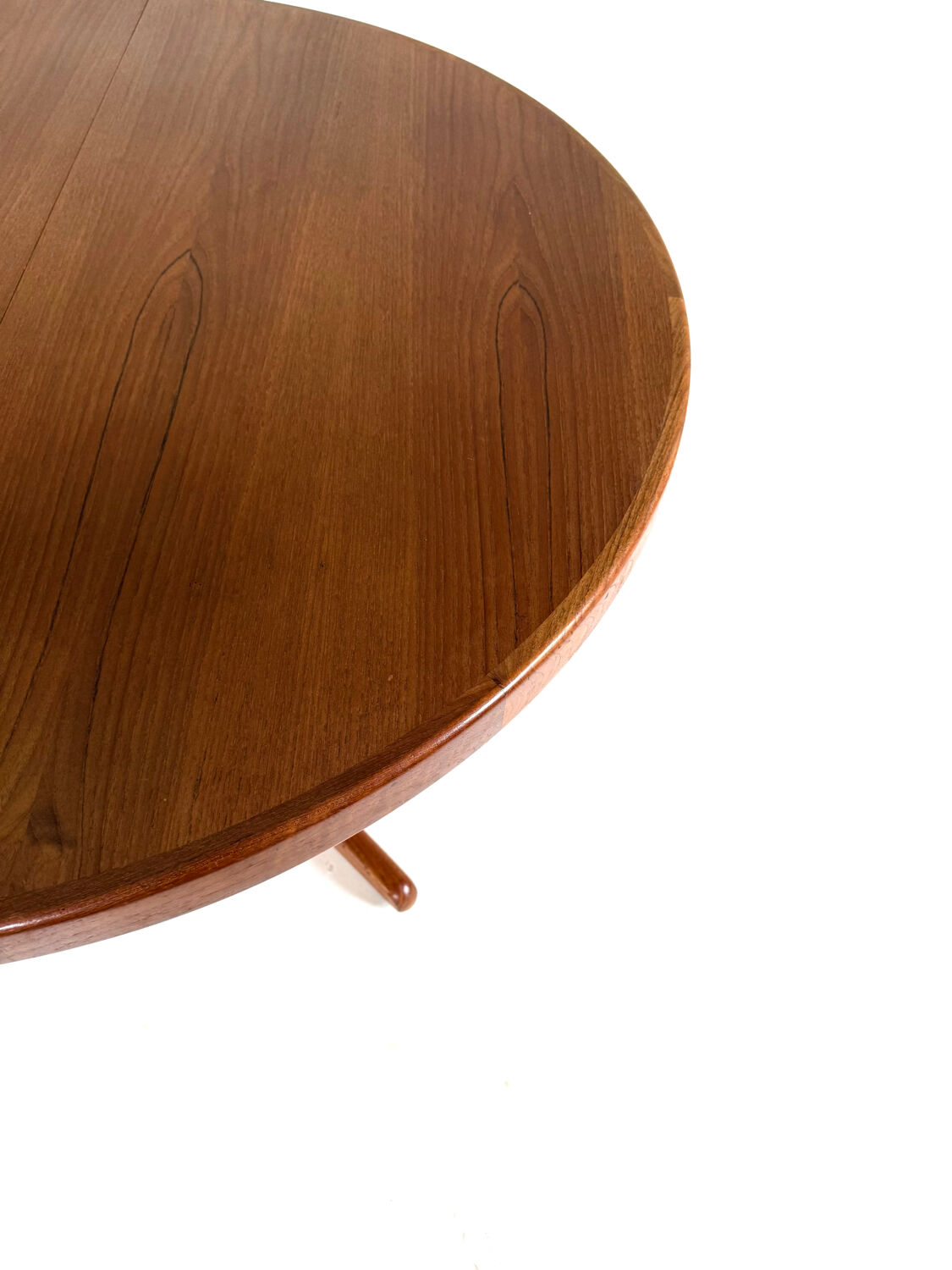 Table à manger extensible vintage, Bramin des années 60
