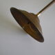 Suspension in brass and opaline country based 1960s/1970s