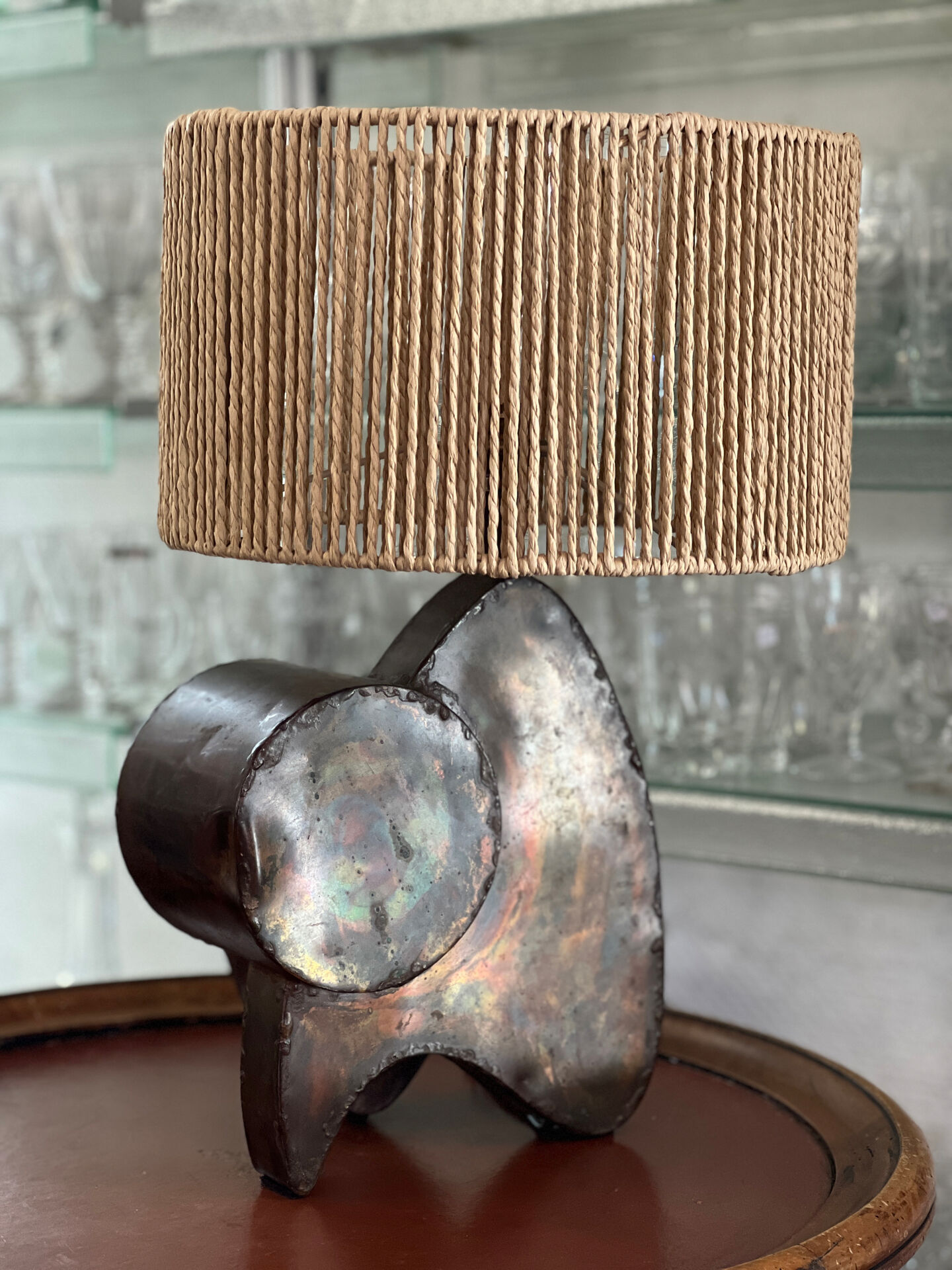Brutalist lamp